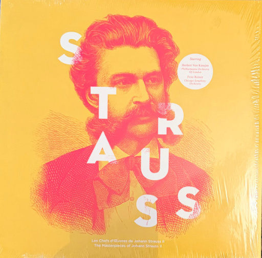 Виниловая пластинка JOHANN STRAUSS THE MASTERPIECES OF