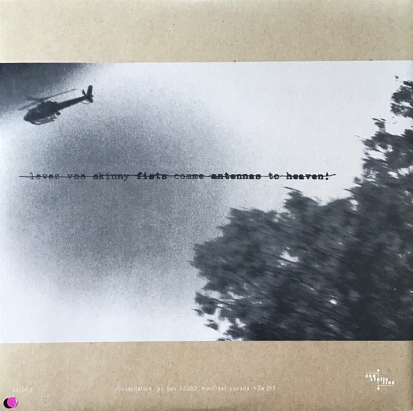 Виниловая пластинка GODSPEED YOU BLACK EMPEROR! LIFT YOUR SKINNY FISTS LIKE ANTENNAS TO HEAVEN!
