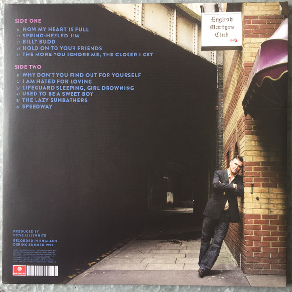 Виниловая пластинка MORRISSEY VAUXHALL AND I