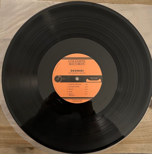 Виниловая пластинка OKONSKI ENTRANCE MUSIC BLACK VINYL EDITION