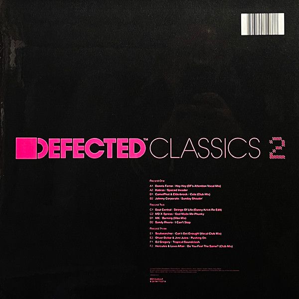 Виниловая пластинка VARIOUS DEFECTED CLASSICS 2