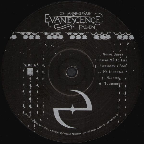 Виниловая пластинка EVANESCENCE FALLEN