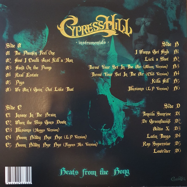 Виниловая пластинка CYPRESS HILL BEATS FROM THE BONG - INSTRUMENTALS
