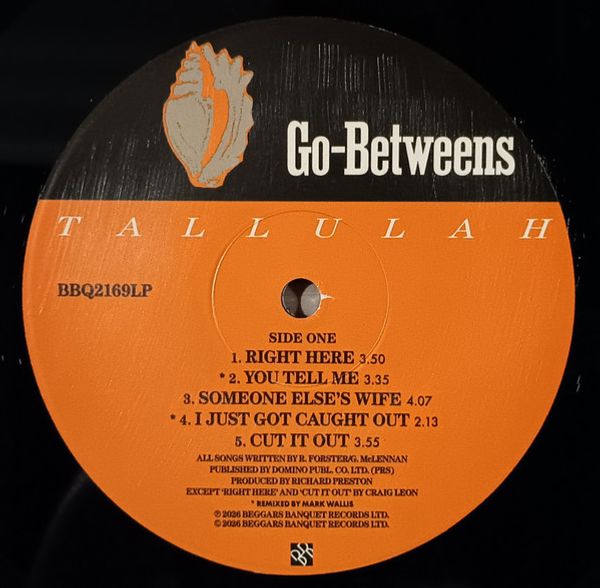 Виниловая пластинка THE GO-BETWEENS TALLULAH REMASTERED REISSUE