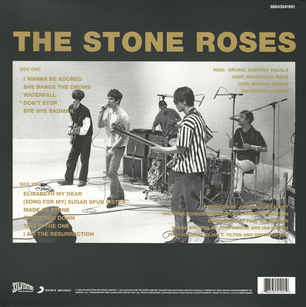 Виниловая пластинка STONE ROSES, THE THE STONE ROSES