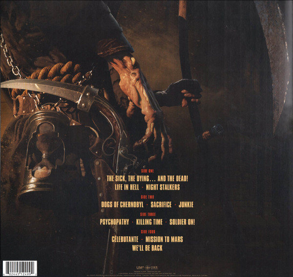 Виниловая пластинка MEGADETH THE SICK, THE DYING... AND THE DEAD!