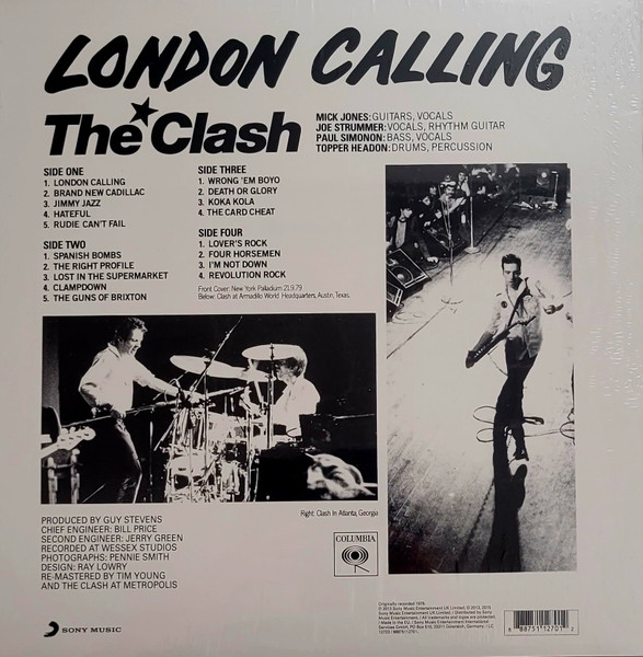Виниловая пластинка CLASH, THE London Calling