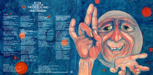 Виниловая пластинка KING CRIMSON IN THE COURT OF THE CRIMSON KING 50TH ANNIVERSARY