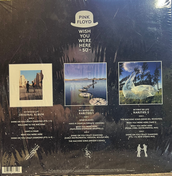 Виниловая пластинка PINK FLOYD WISH YOU WERE HERE