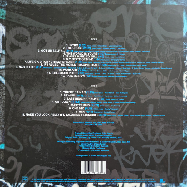 Виниловая пластинка NAS MADE YOU LOOK: GOD`S SON LIVE 2002