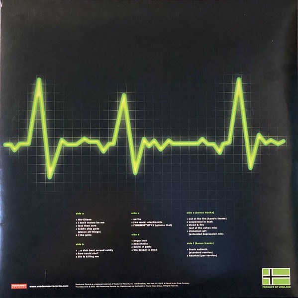 Виниловая пластинка TYPE O NEGATIVE LIFE IS KILLING ME