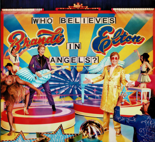 Виниловая пластинка ELTON JOHN & BRANDI CARLILE WHO BELIEVES IN ANGELS?