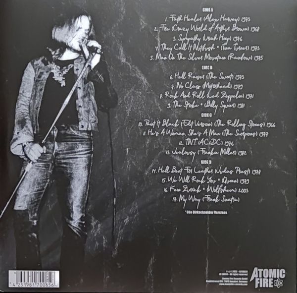 Виниловая пластинка UDO DIRKSCHNEIDER MY WAY CLEAR VINYL EDITION