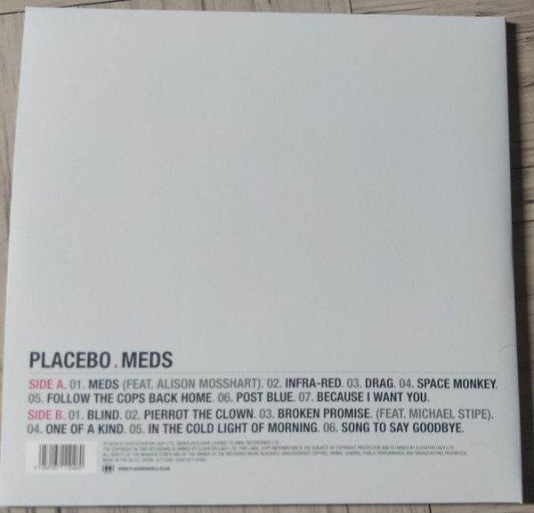 Виниловая пластинка PLACEBO Meds