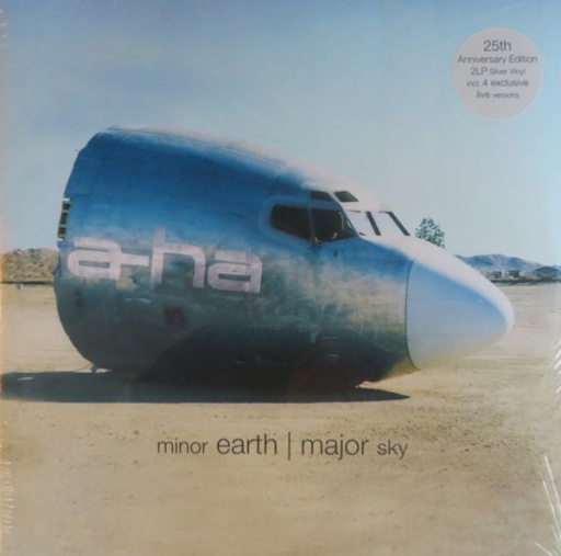 Виниловая пластинка A-HA MINOR EARTH MAJOR SKY 25TH ANNIVERSARY SILVER EDITION