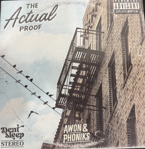 Виниловая пластинка AWON X PHONIKS THE ACTUAL PROOF