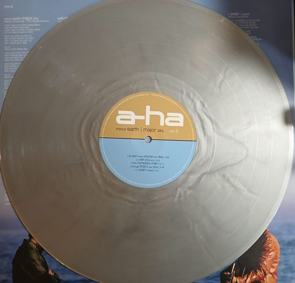 Виниловая пластинка A-HA MINOR EARTH MAJOR SKY 25TH ANNIVERSARY SILVER EDITION