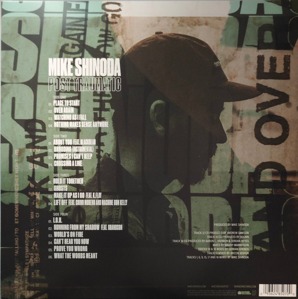 Виниловая пластинка MIKE SHINODA POST TRAUMATIC