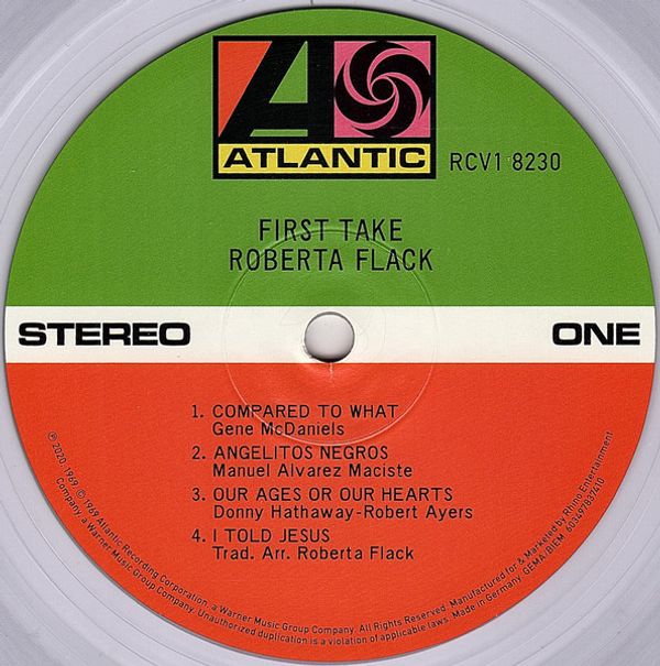 Виниловая пластинка ROBERTA FLACK FIRST TAKE