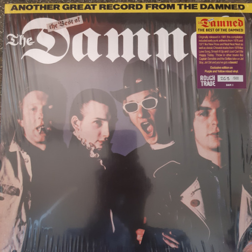 Виниловая пластинка DAMNED ANOTHER GREAT RECORD FROM THE DAMNED: THE BEST OF THE DAMNED