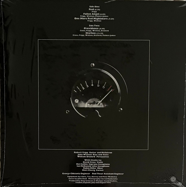 Виниловая пластинка KING CRIMSON RED