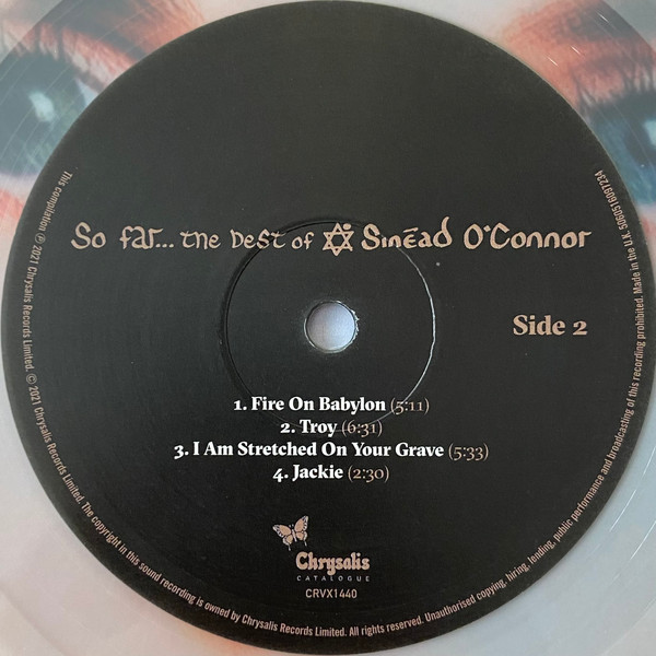 Виниловая пластинка SINEAD OCONNOR SO FAR... THE BEST OF