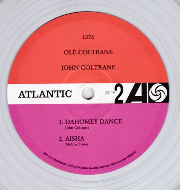 Виниловая пластинка JOHN COLTRANE OLE COLTRANE
