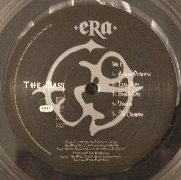 Виниловая пластинка ERA THE MASS LIMITED CRISTAL CLEAR VINYL EDITION