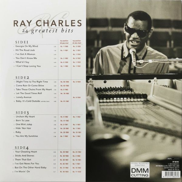 Виниловая пластинка Ray Charles 24 Greatest Hits