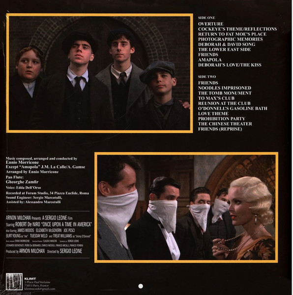 Виниловая пластинка ENNIO MORRICONE OST Once Upon A Time In America