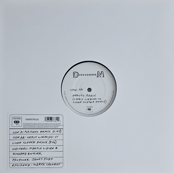 Виниловая пластинка DEPECHE MODE GHOSTS AGAIN (REMIXES)