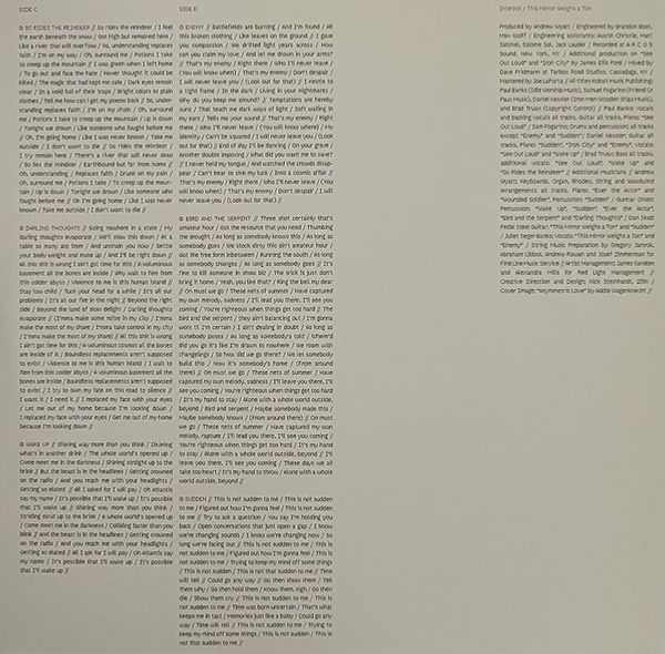 Виниловая пластинка INTERPOL THIS MIRROR WEIGHS A TON