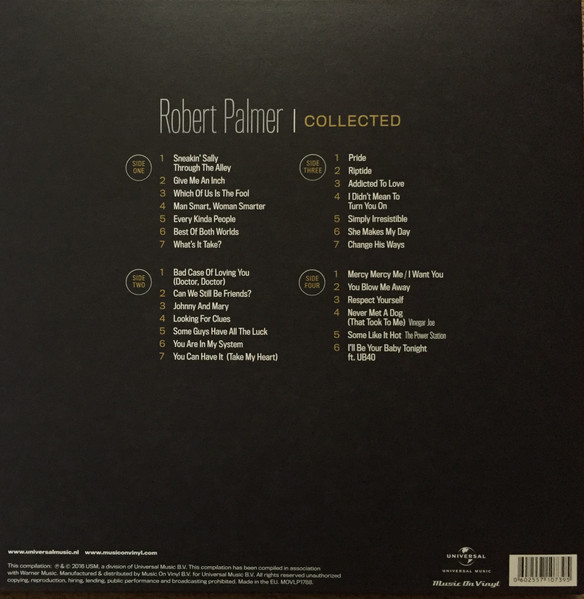 Виниловая пластинка ROBERT PALMER COLLECTED