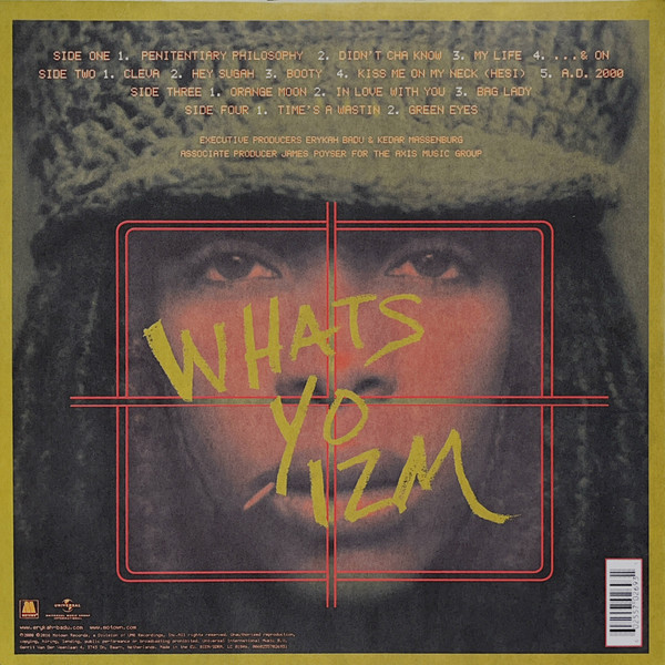 Виниловая пластинка ERYKAH BADU MAMA'S GUN