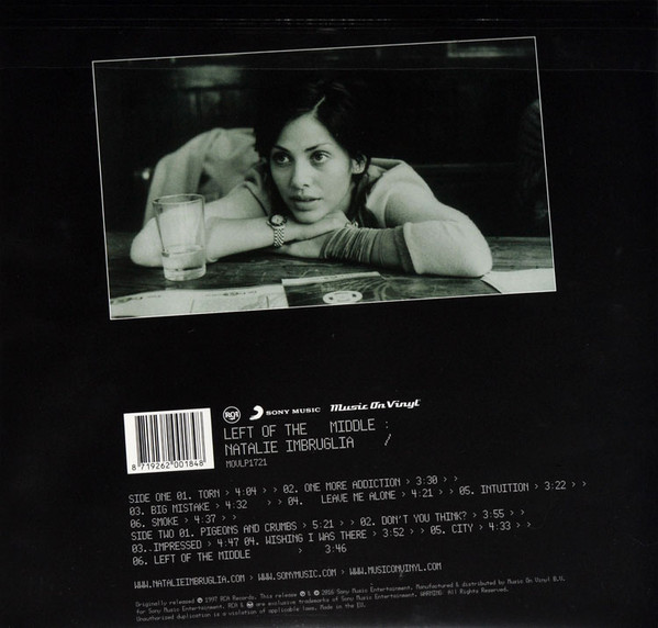 Виниловая пластинка NATALIE IMBRUGLIA LEFT OF THE MIDDLE