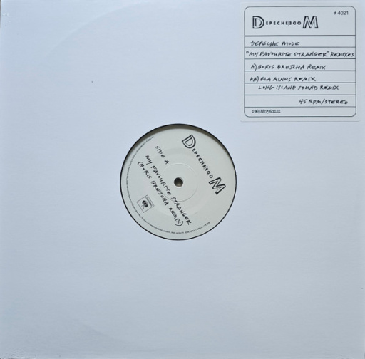 Виниловая пластинка DEPECHE MODE MY FAVOURITE STRANGER (REMIXES)