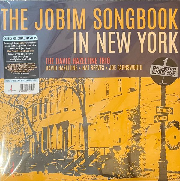 Виниловая пластинка DAVID HAZELTINE TRIO THE JOBIM SONGBOOK IN NEW YORK: ONE-STEP