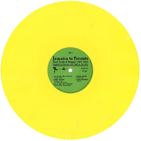 Виниловая пластинка VARIOUS JAMAICA TO TORONTO: SOUL, FUNK & REGGAE 1967-1974